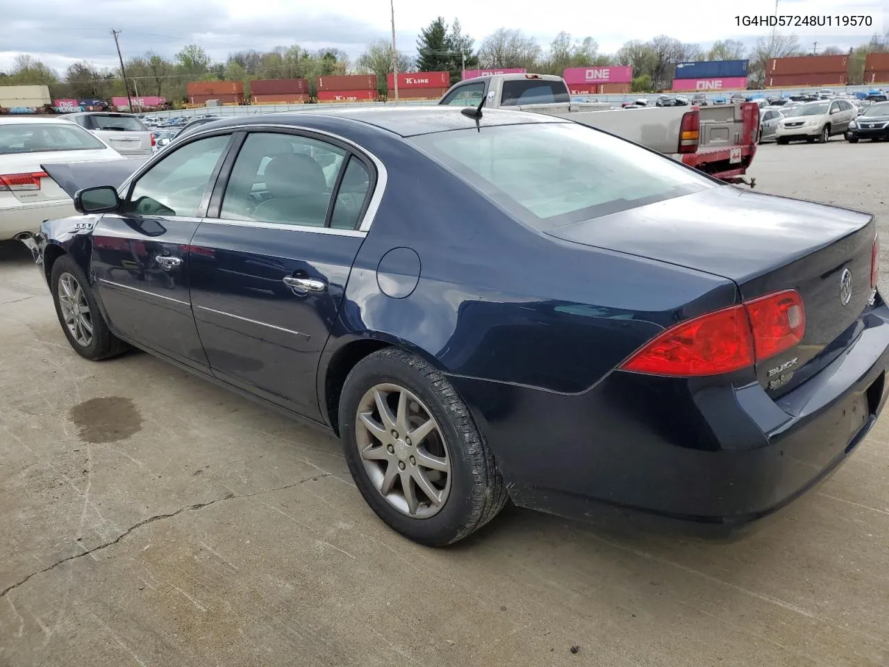 1G4HD57248U119570 2008 Buick Lucerne Cxl