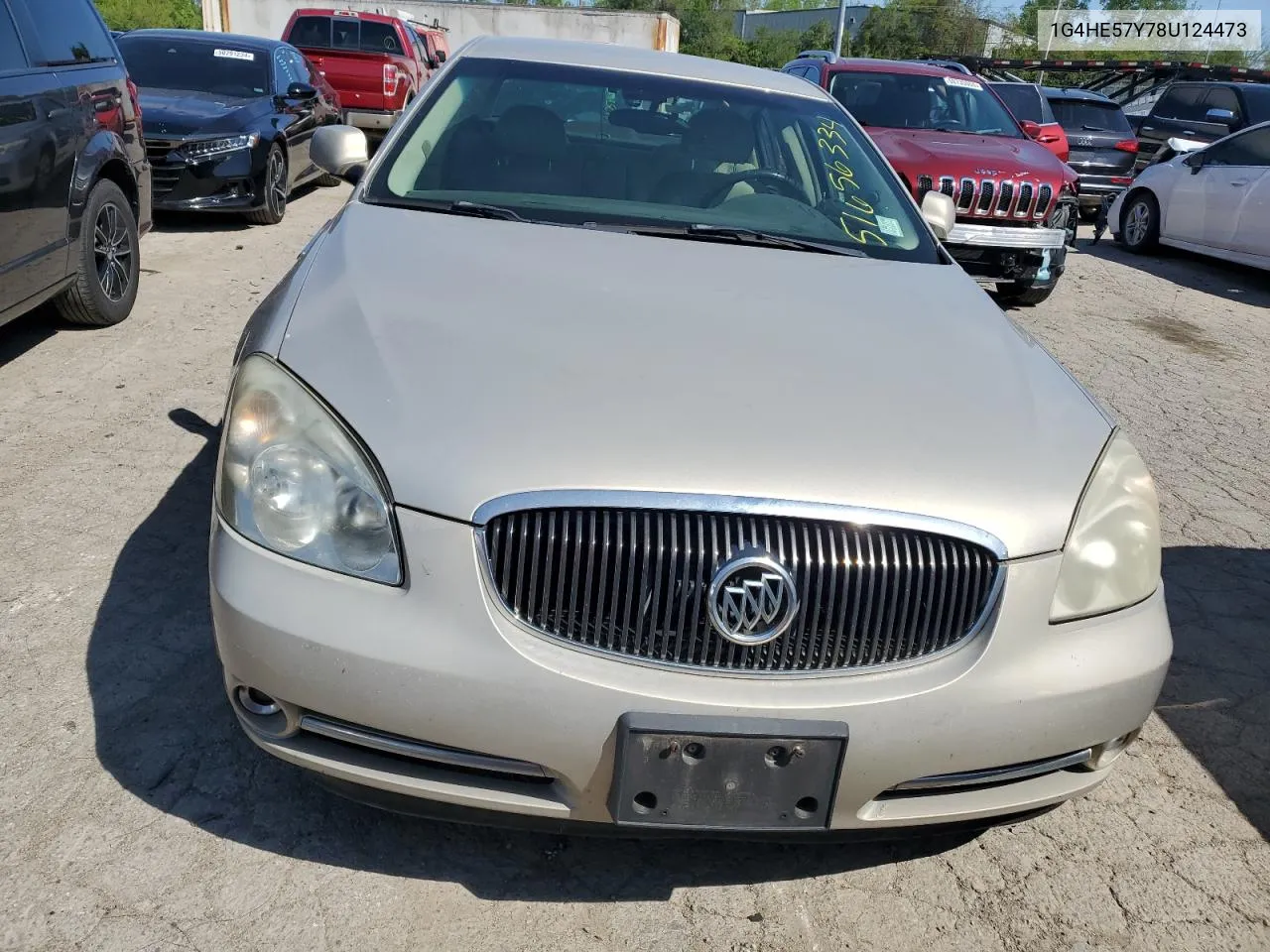 2008 Buick Lucerne Cxs VIN: 1G4HE57Y78U124473 Lot: 51656334