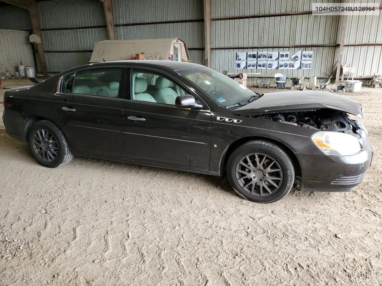 2008 Buick Lucerne Cxl VIN: 1G4HD57248U128964 Lot: 51688324