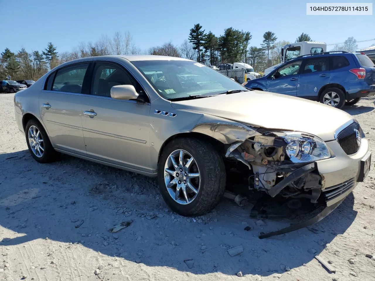 1G4HD57278U114315 2008 Buick Lucerne Cxl