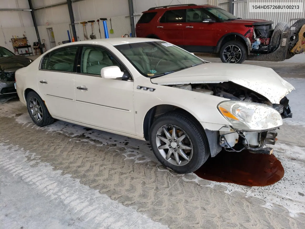 2008 Buick Lucerne Cxl VIN: 1G4HD57268U100213 Lot: 52364974