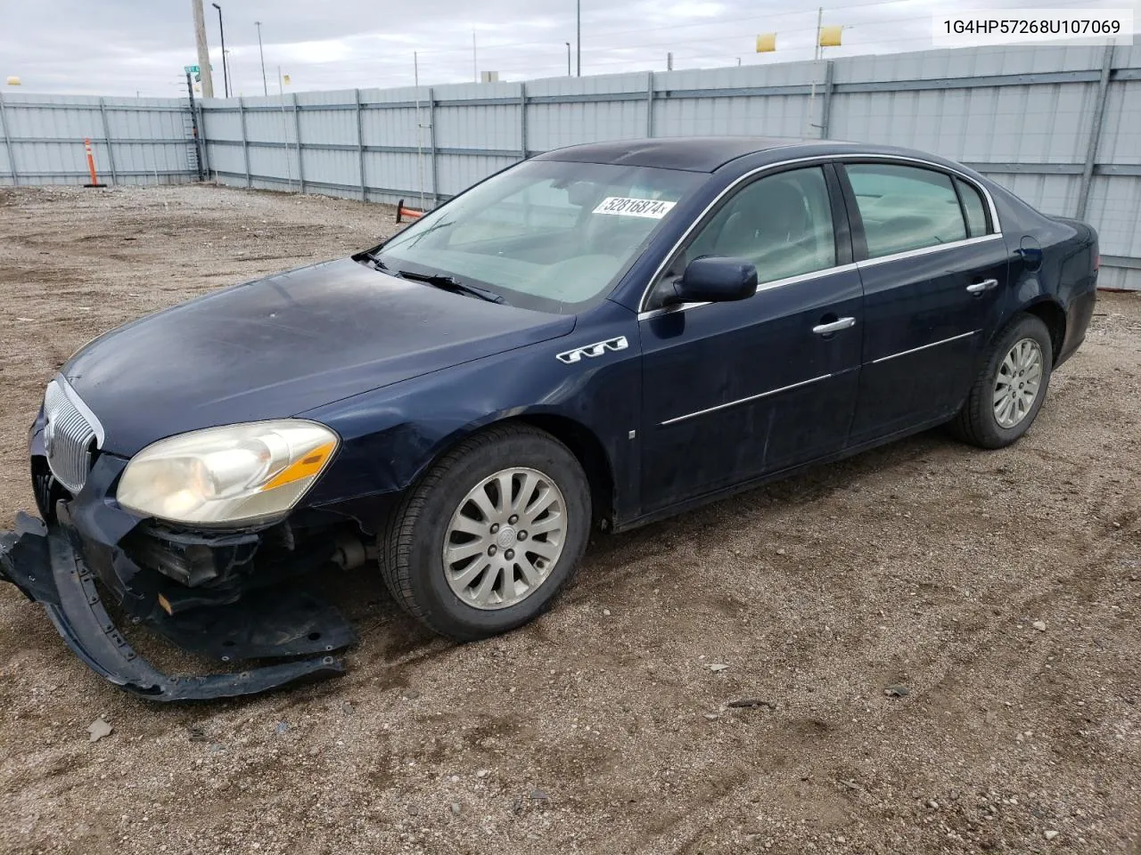 2008 Buick Lucerne Cx VIN: 1G4HP57268U107069 Lot: 52816874