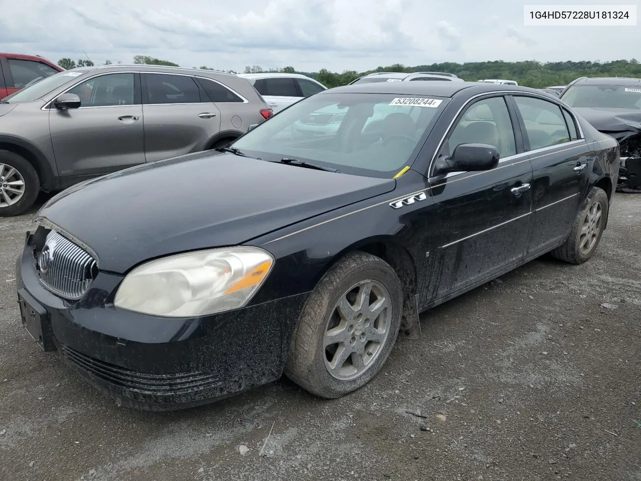 2008 Buick Lucerne Cxl VIN: 1G4HD57228U181324 Lot: 53208244