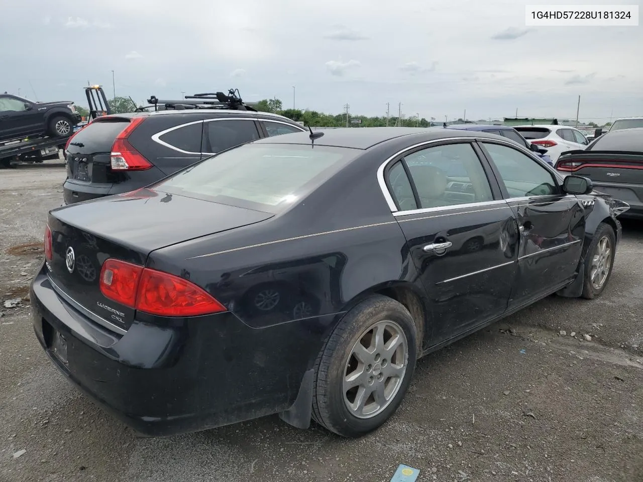 2008 Buick Lucerne Cxl VIN: 1G4HD57228U181324 Lot: 53208244