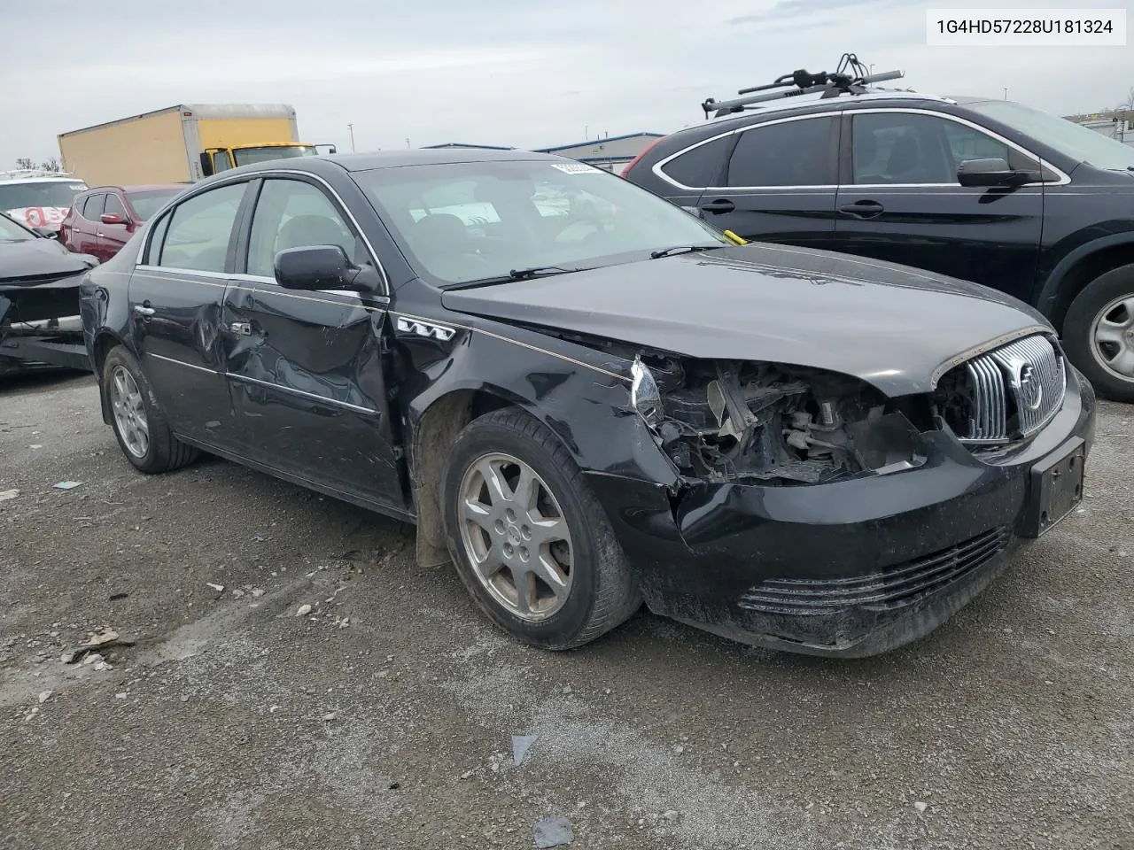 2008 Buick Lucerne Cxl VIN: 1G4HD57228U181324 Lot: 53208244