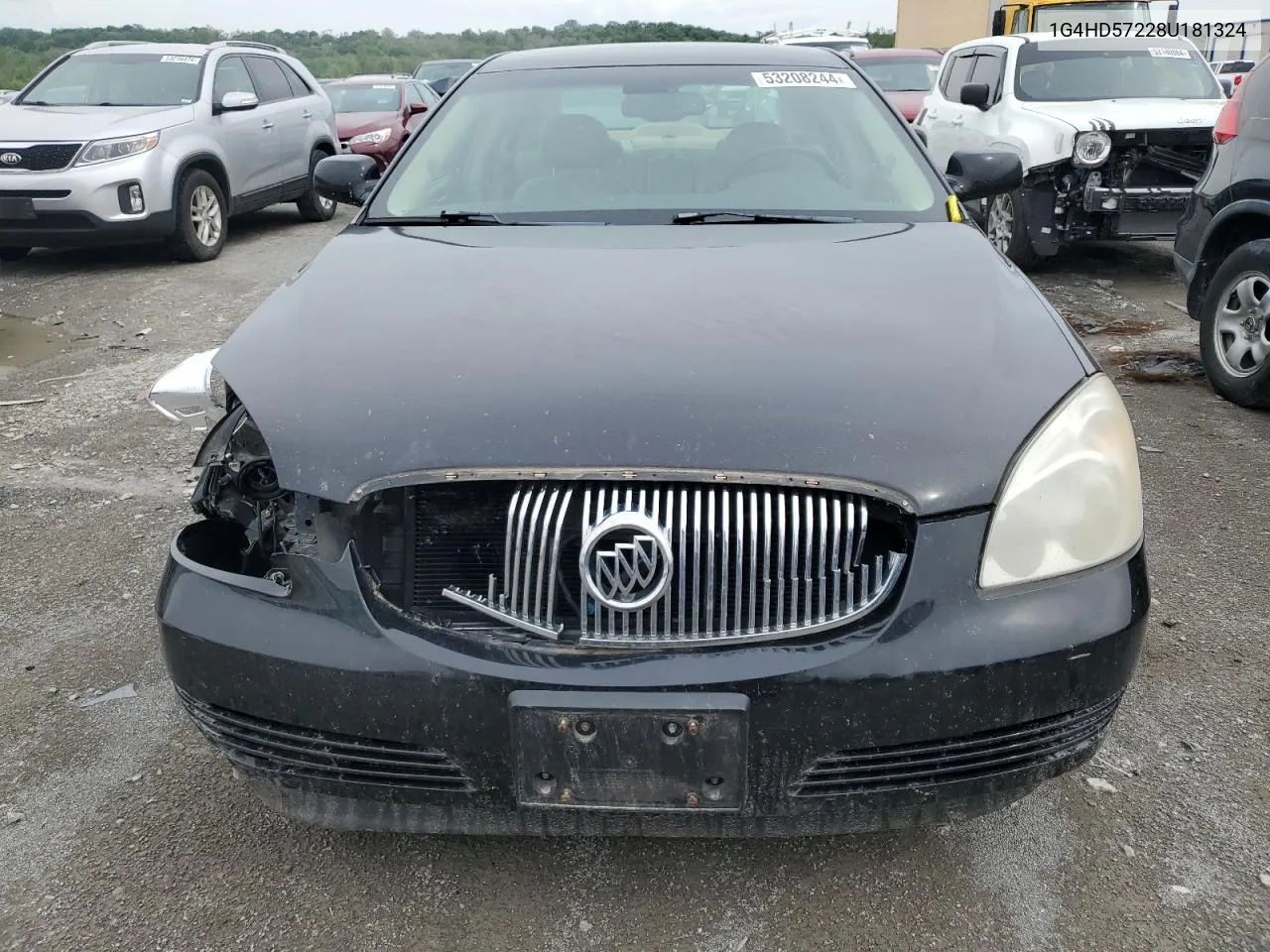 2008 Buick Lucerne Cxl VIN: 1G4HD57228U181324 Lot: 53208244