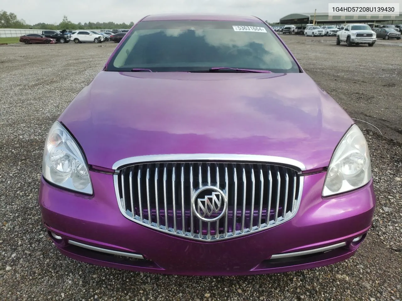 2008 Buick Lucerne Cxl VIN: 1G4HD57208U139430 Lot: 53631664