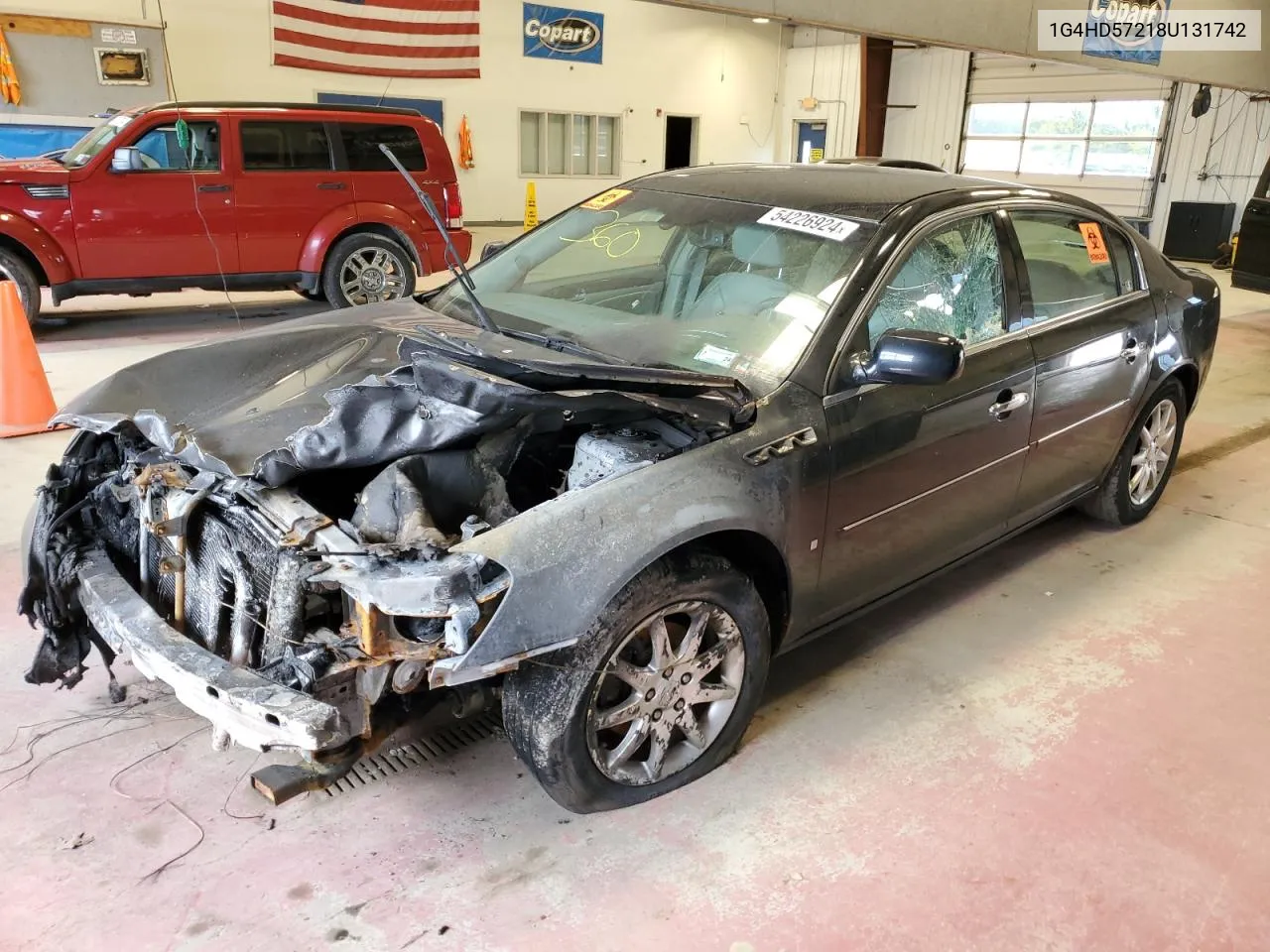 2008 Buick Lucerne Cxl VIN: 1G4HD57218U131742 Lot: 54226924