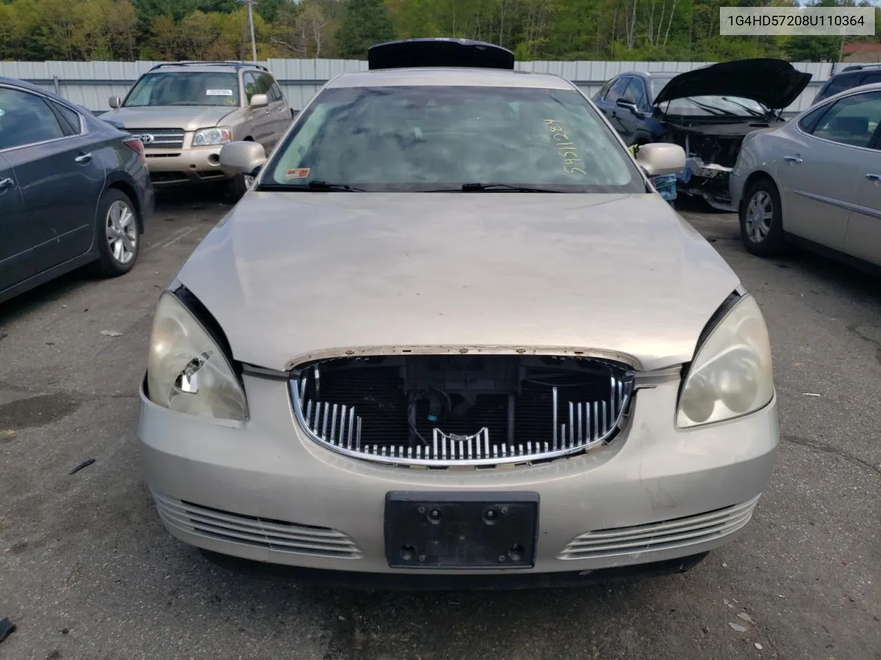 2008 Buick Lucerne Cxl VIN: 1G4HD57208U110364 Lot: 54511284