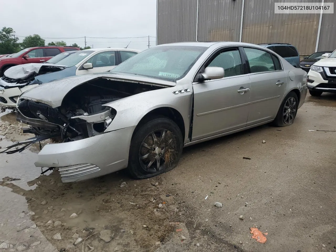 1G4HD57218U104167 2008 Buick Lucerne Cxl