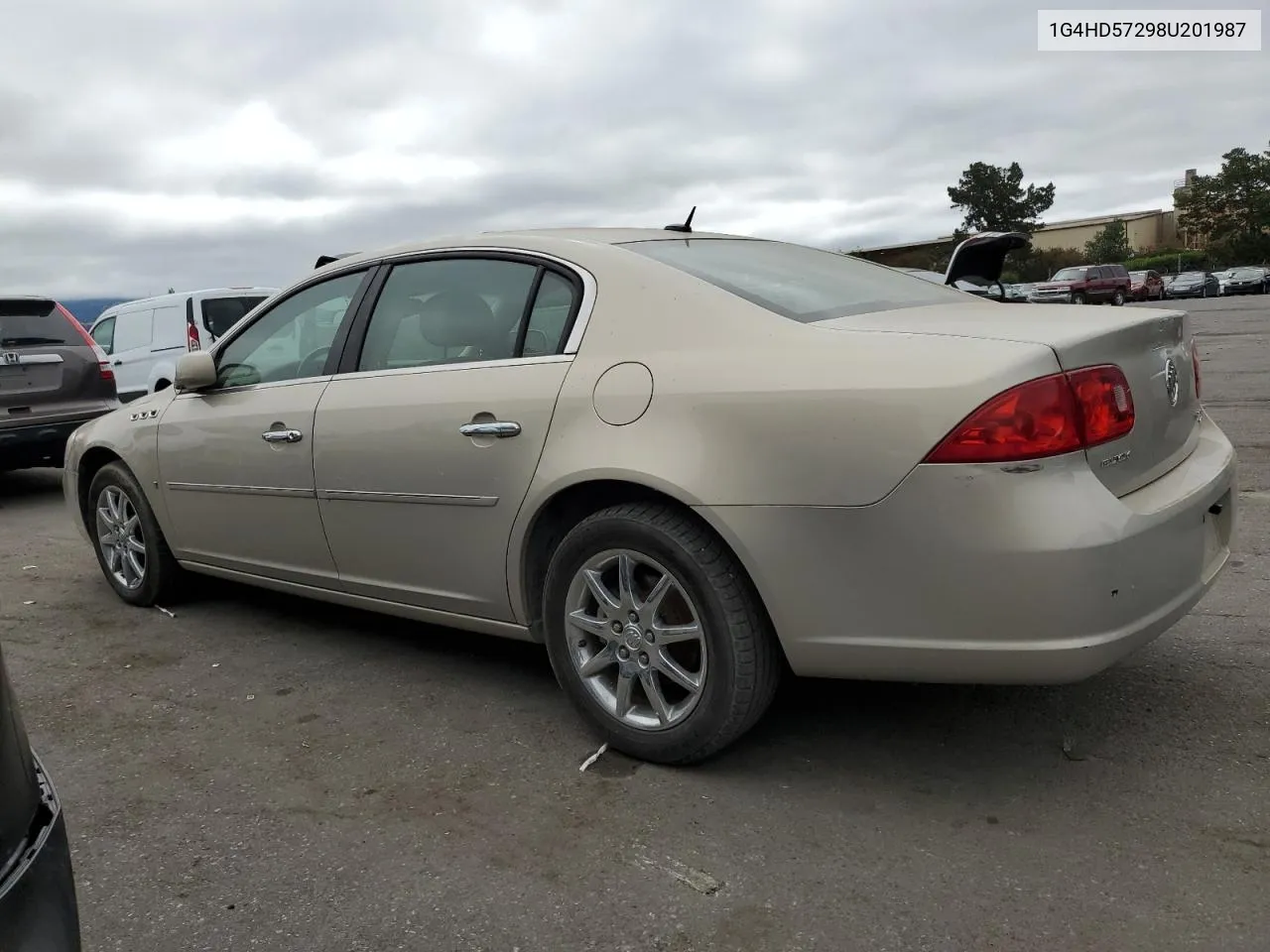 2008 Buick Lucerne Cxl VIN: 1G4HD57298U201987 Lot: 54981364