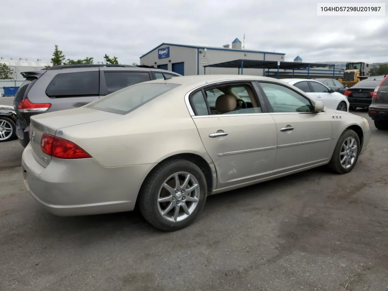 2008 Buick Lucerne Cxl VIN: 1G4HD57298U201987 Lot: 54981364