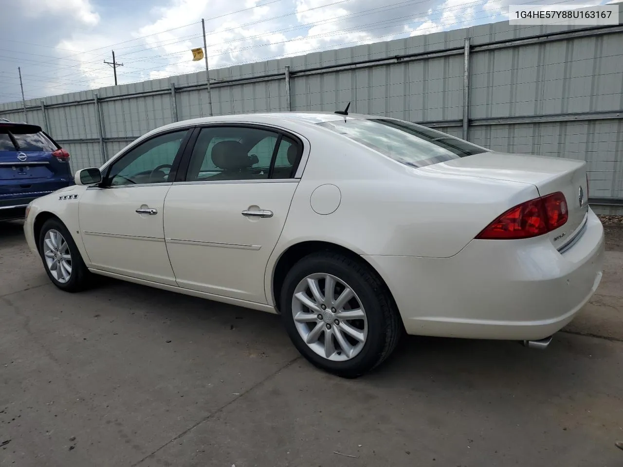 2008 Buick Lucerne Cxs VIN: 1G4HE57Y88U163167 Lot: 54992074