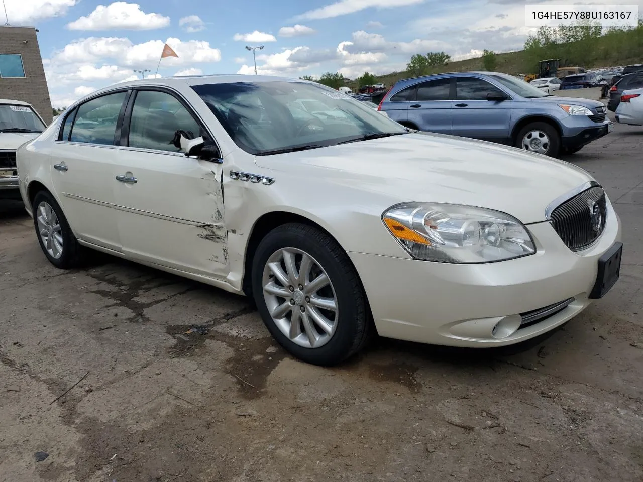 2008 Buick Lucerne Cxs VIN: 1G4HE57Y88U163167 Lot: 54992074