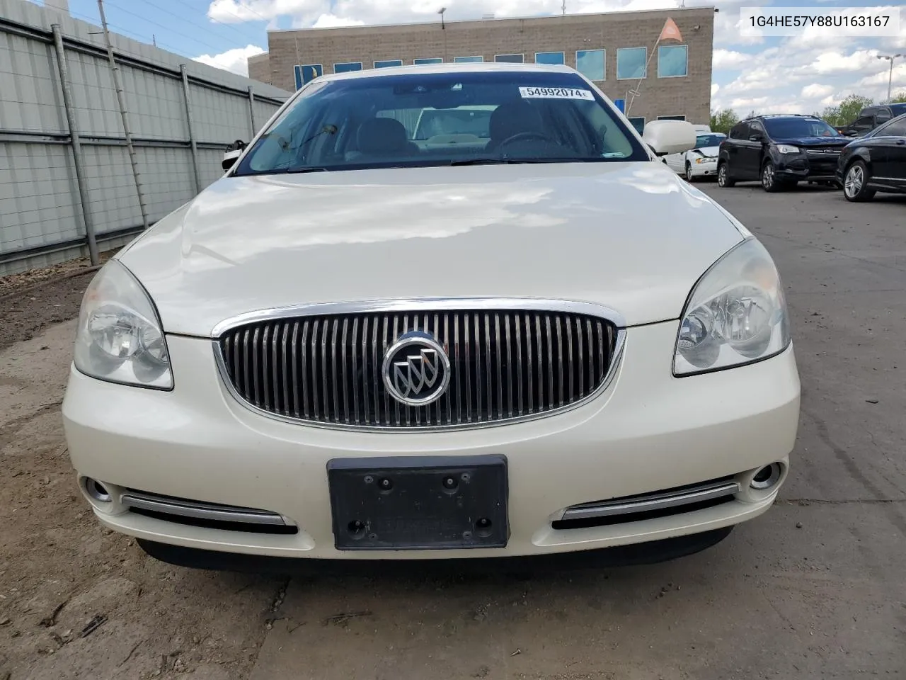 2008 Buick Lucerne Cxs VIN: 1G4HE57Y88U163167 Lot: 54992074