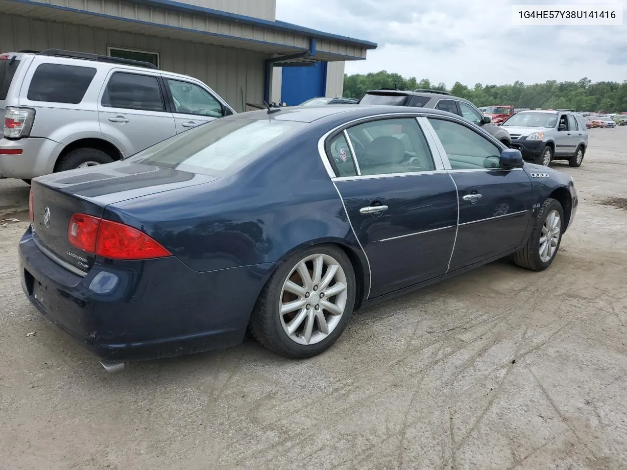 1G4HE57Y38U141416 2008 Buick Lucerne Cxs