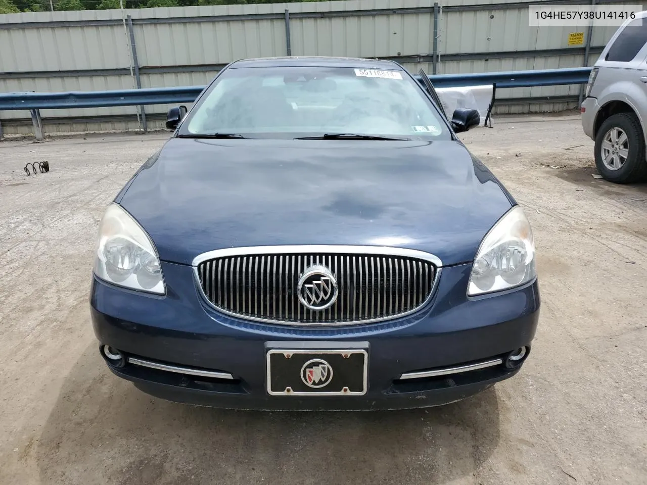 2008 Buick Lucerne Cxs VIN: 1G4HE57Y38U141416 Lot: 55118814