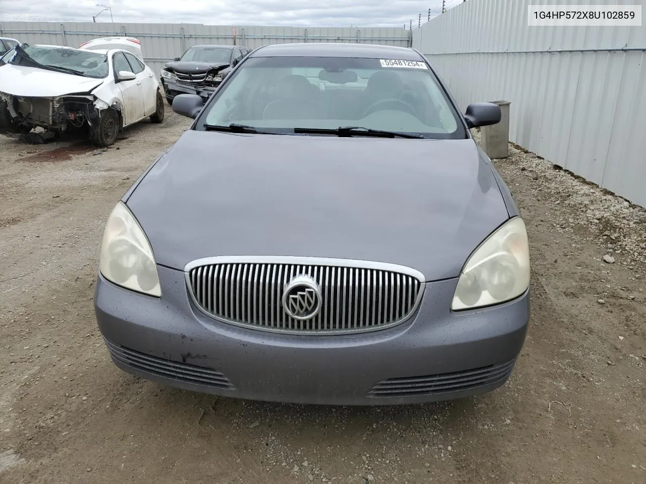 2008 Buick Lucerne Cx VIN: 1G4HP572X8U102859 Lot: 55481254