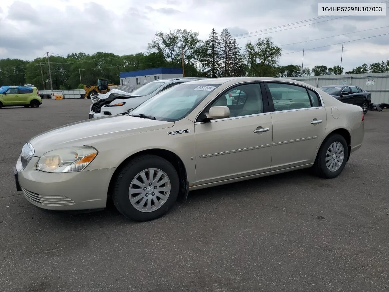 2008 Buick Lucerne Cx VIN: 1G4HP57298U107003 Lot: 55533684