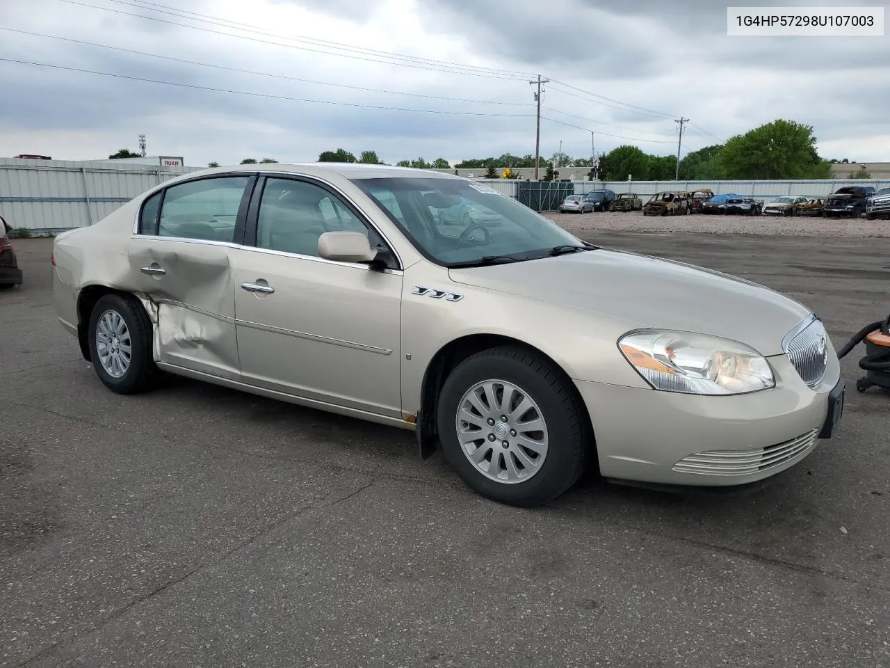 2008 Buick Lucerne Cx VIN: 1G4HP57298U107003 Lot: 55533684