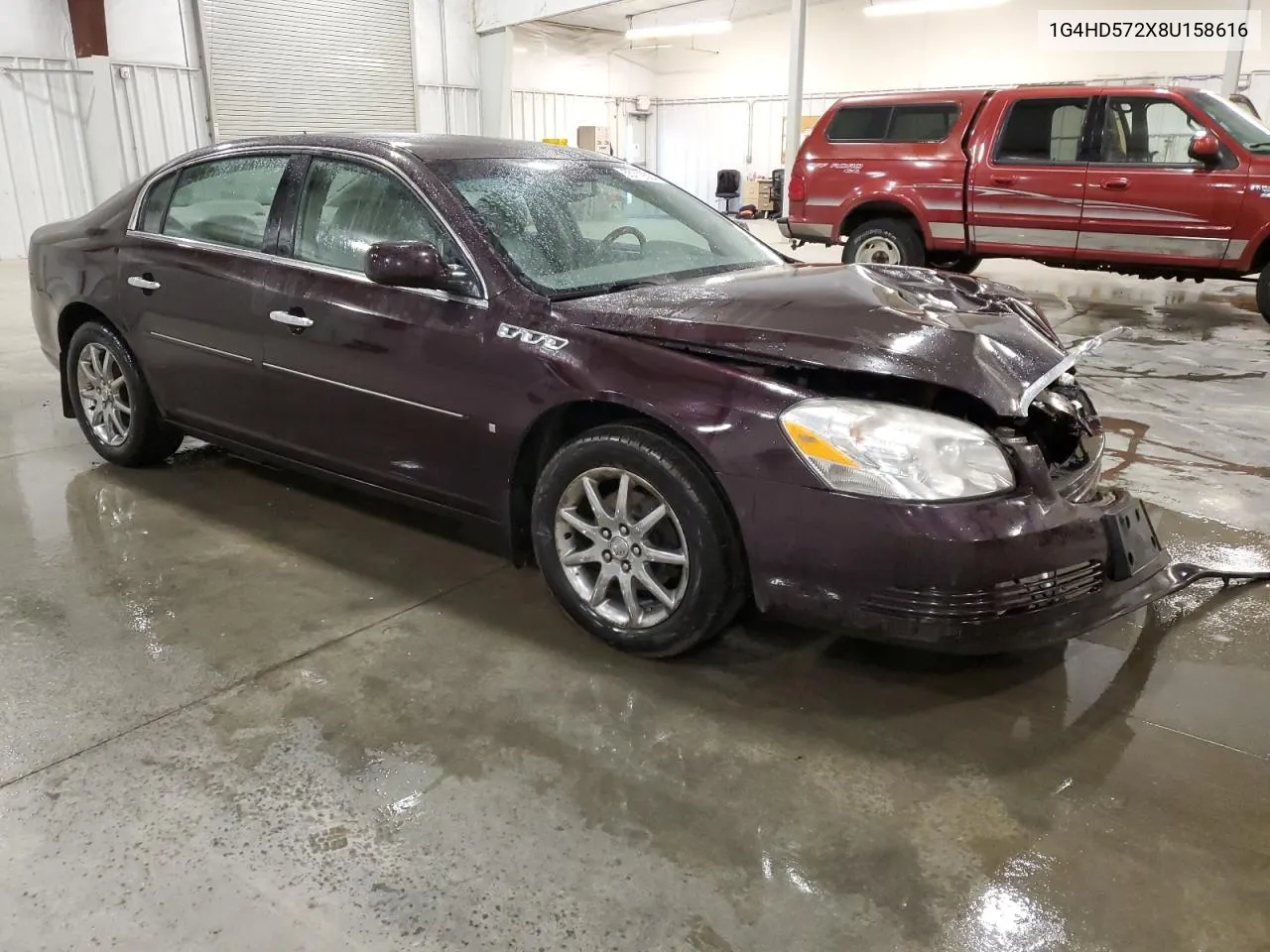 2008 Buick Lucerne Cxl VIN: 1G4HD572X8U158616 Lot: 55719384