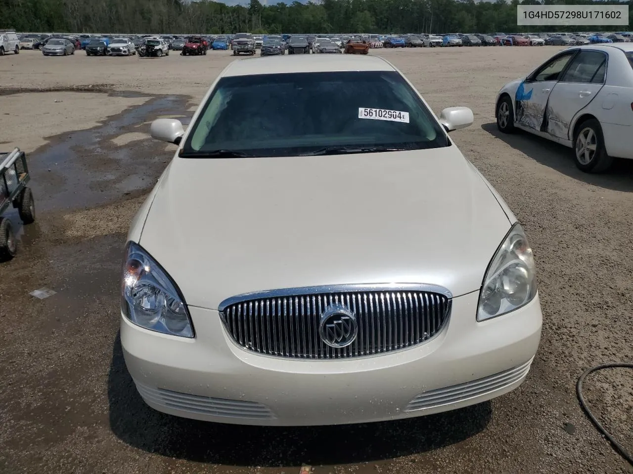 2008 Buick Lucerne Cxl VIN: 1G4HD57298U171602 Lot: 56102904