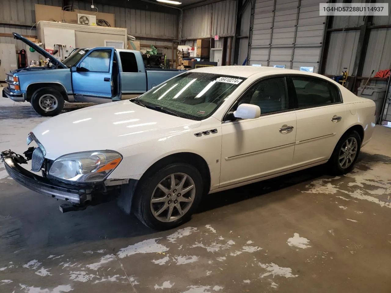 2008 Buick Lucerne Cxl VIN: 1G4HD57288U114937 Lot: 56410274