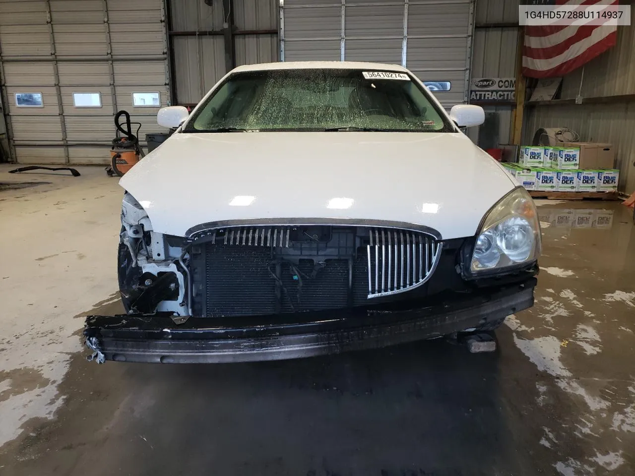 2008 Buick Lucerne Cxl VIN: 1G4HD57288U114937 Lot: 56410274