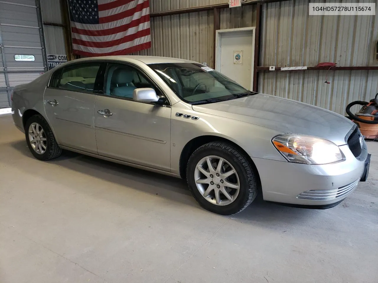 2008 Buick Lucerne Cxl VIN: 1G4HD57278U115674 Lot: 56694854