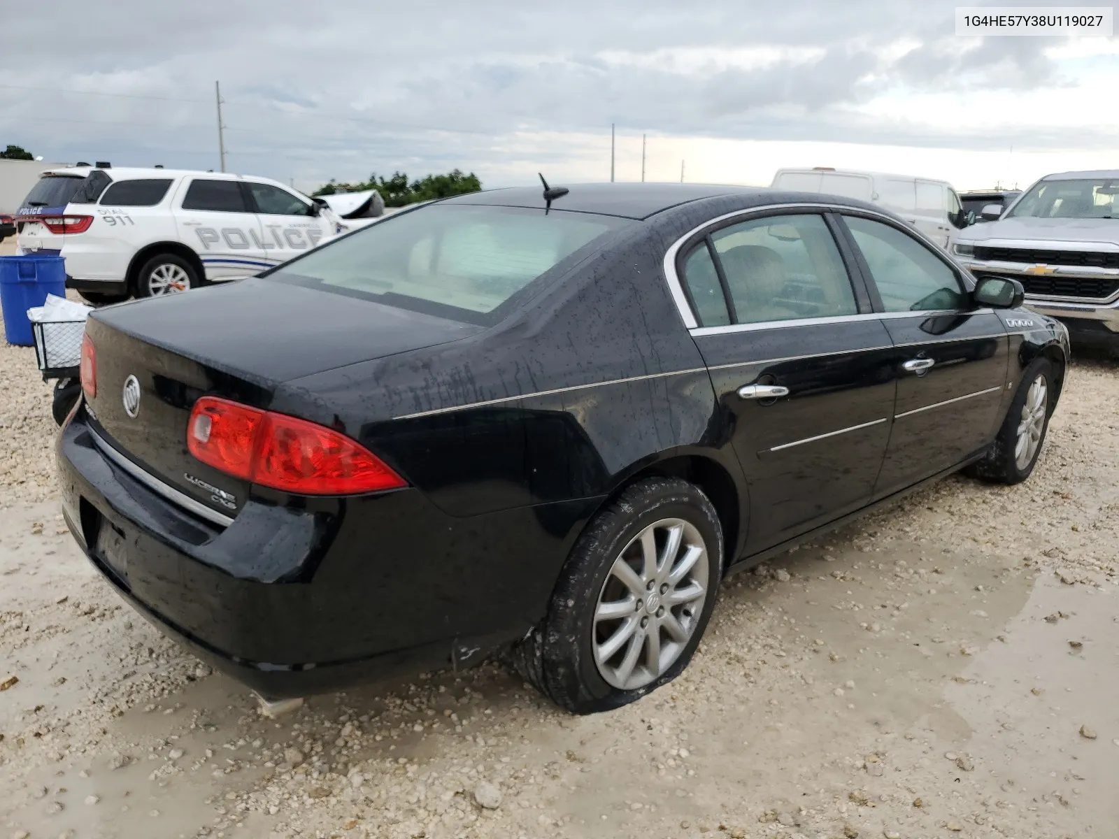 2008 Buick Lucerne Cxs VIN: 1G4HE57Y38U119027 Lot: 56724214