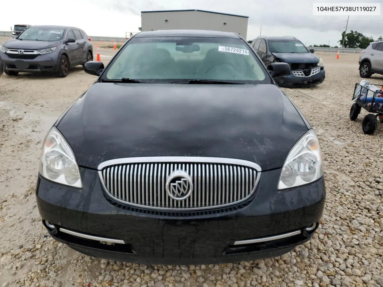 2008 Buick Lucerne Cxs VIN: 1G4HE57Y38U119027 Lot: 56724214