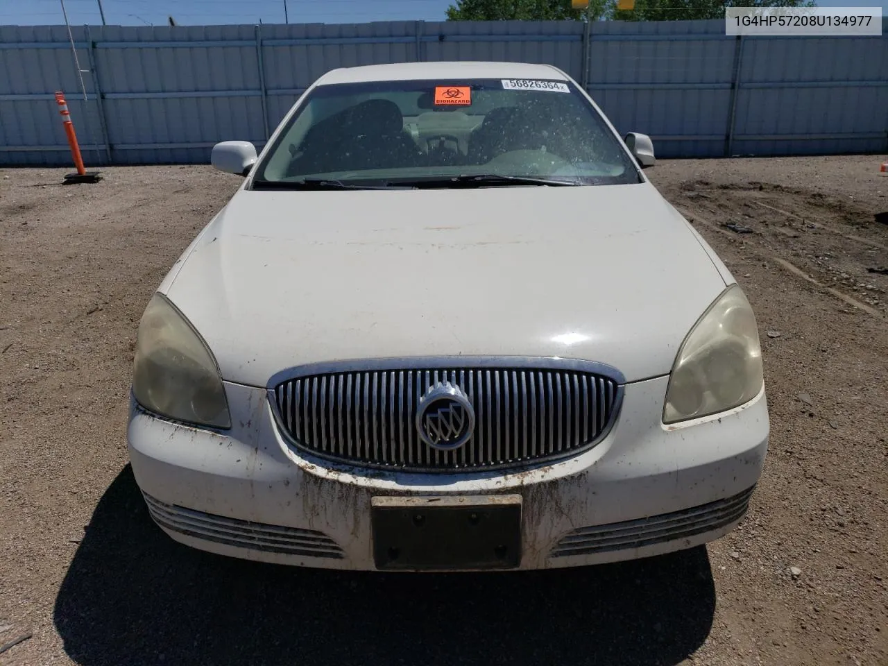 2008 Buick Lucerne Cx VIN: 1G4HP57208U134977 Lot: 56826364