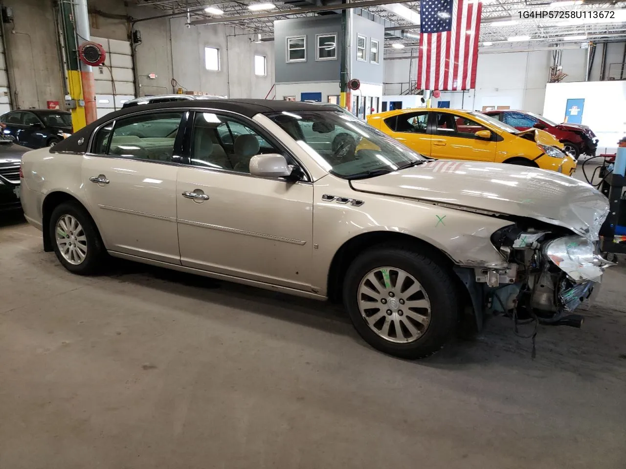 2008 Buick Lucerne Cx VIN: 1G4HP57258U113672 Lot: 57129194