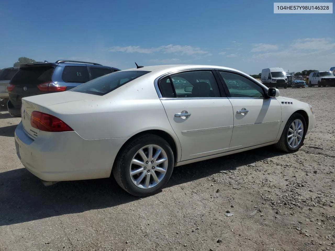 2008 Buick Lucerne Cxs VIN: 1G4HE57Y98U146328 Lot: 57621574