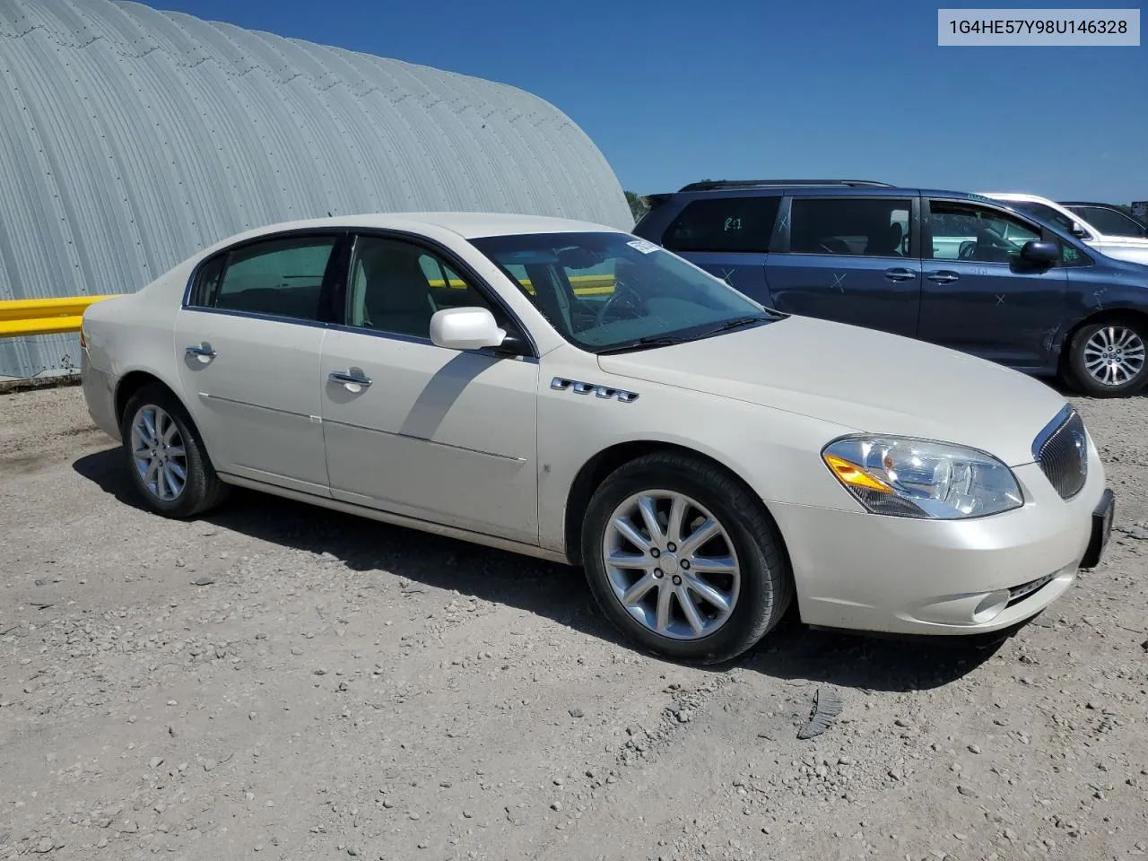 2008 Buick Lucerne Cxs VIN: 1G4HE57Y98U146328 Lot: 57621574