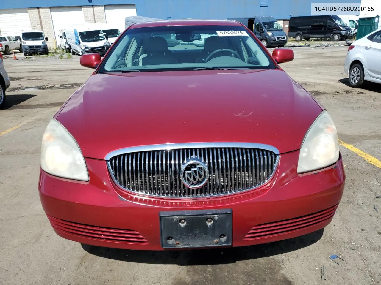 2008 Buick Lucerne Cxl VIN: 1G4HD57268U200165 Lot: 57653624