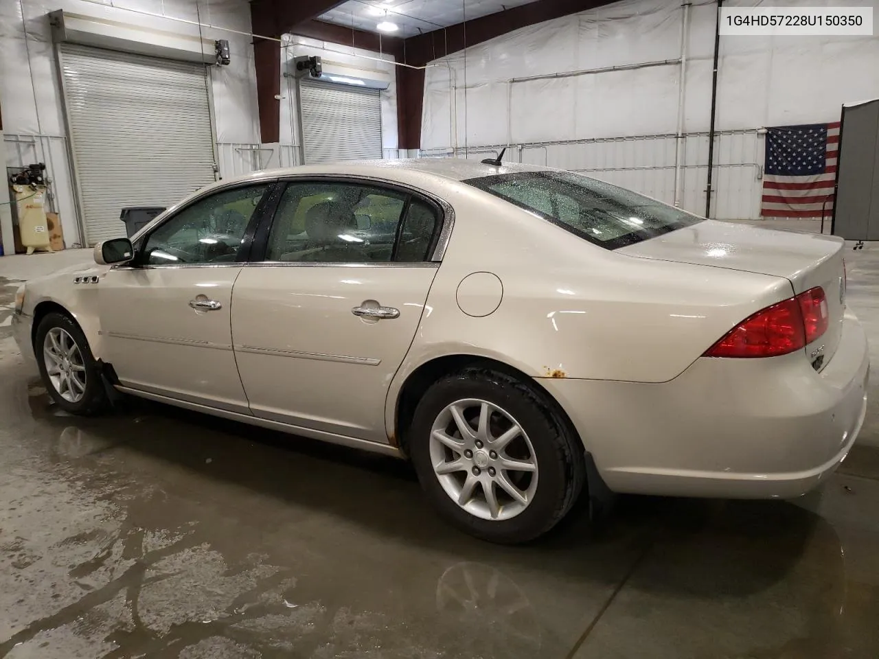 2008 Buick Lucerne Cxl VIN: 1G4HD57228U150350 Lot: 58106544