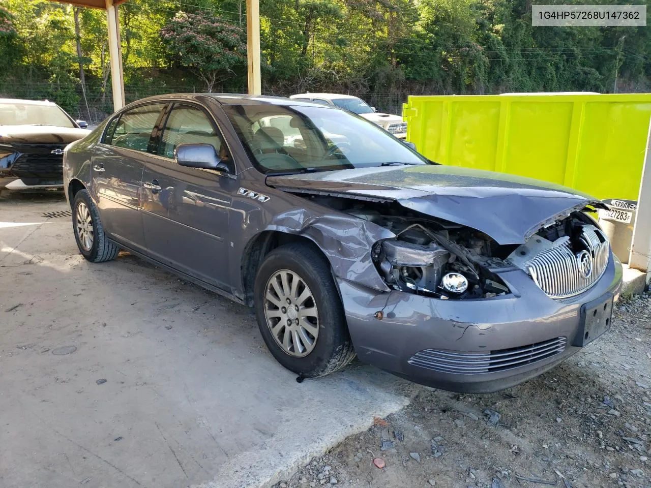 2008 Buick Lucerne Cx VIN: 1G4HP57268U147362 Lot: 58421334