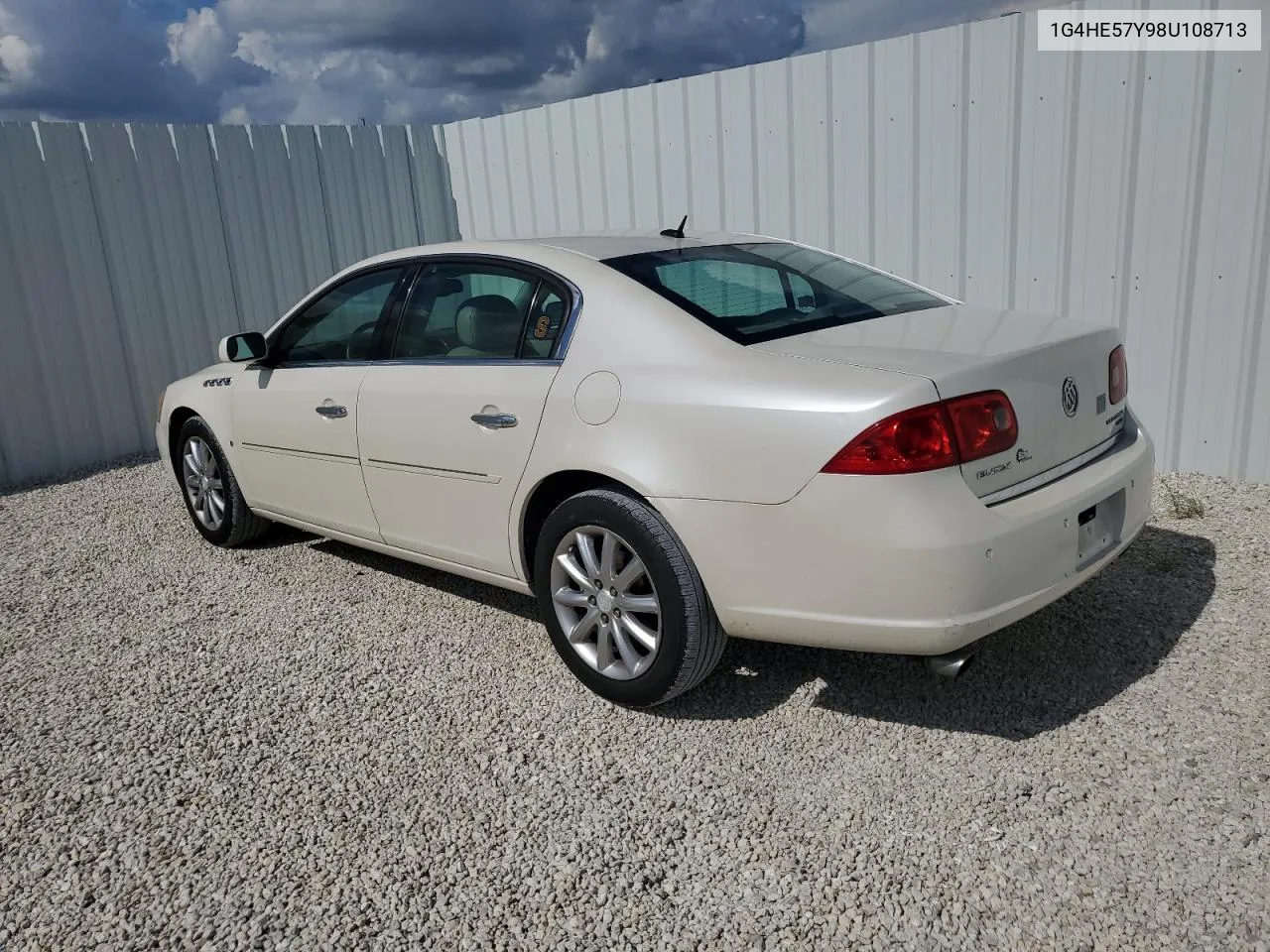 2008 Buick Lucerne Cxs VIN: 1G4HE57Y98U108713 Lot: 58738194