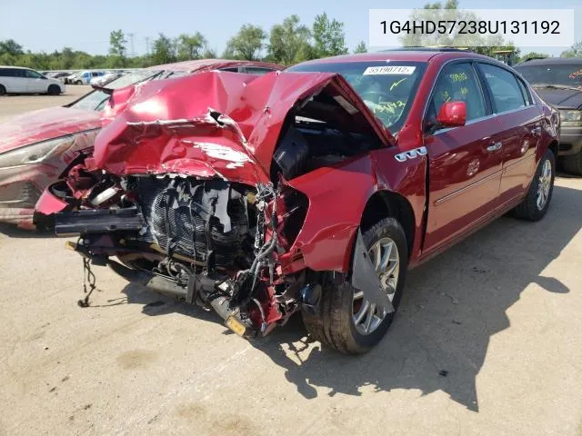 1G4HD57238U131192 2008 Buick Lucerne Cxl