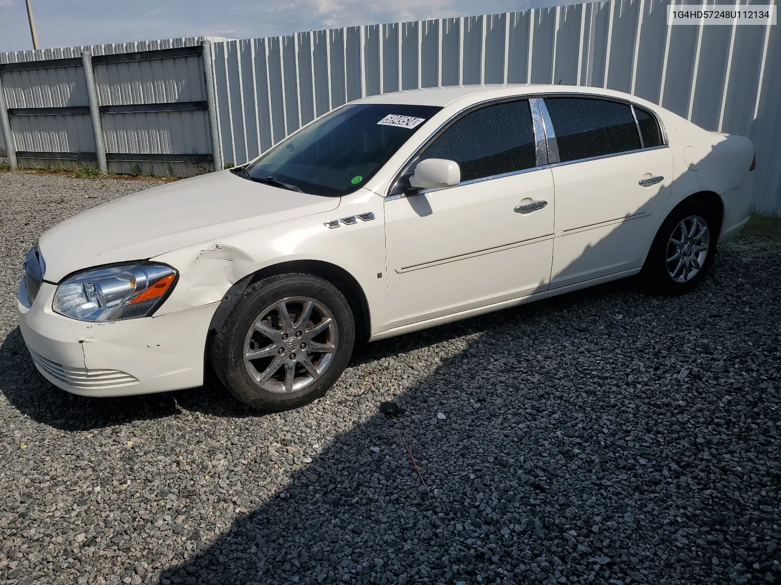 2008 Buick Lucerne Cxl VIN: 1G4HD57248U112134 Lot: 58949524