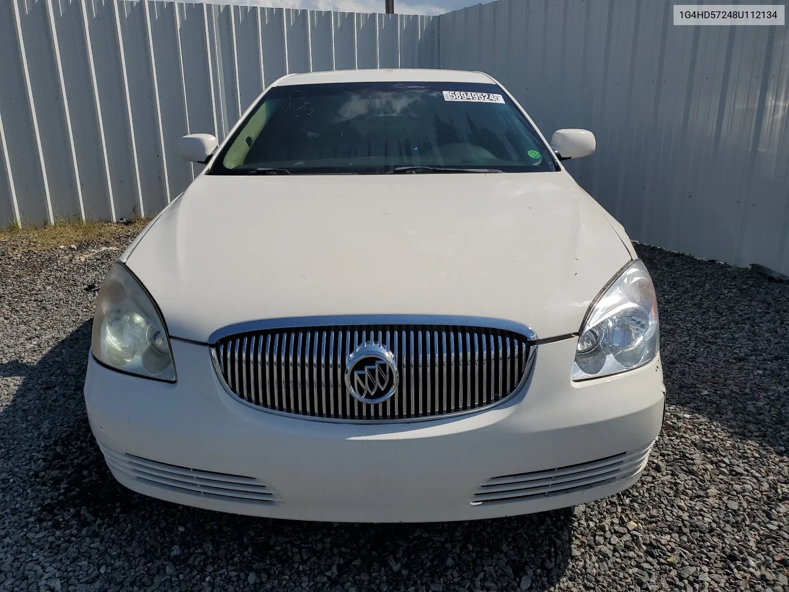 2008 Buick Lucerne Cxl VIN: 1G4HD57248U112134 Lot: 58949524