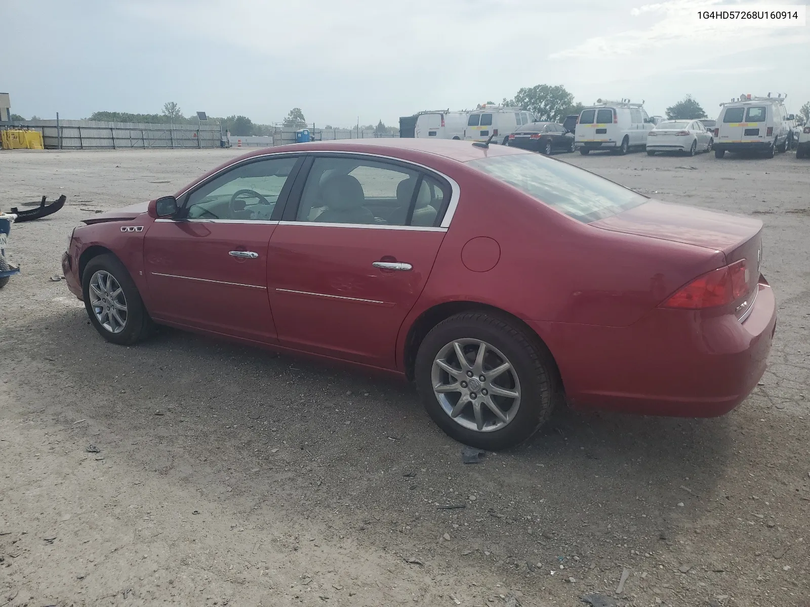 2008 Buick Lucerne Cxl VIN: 1G4HD57268U160914 Lot: 59675564