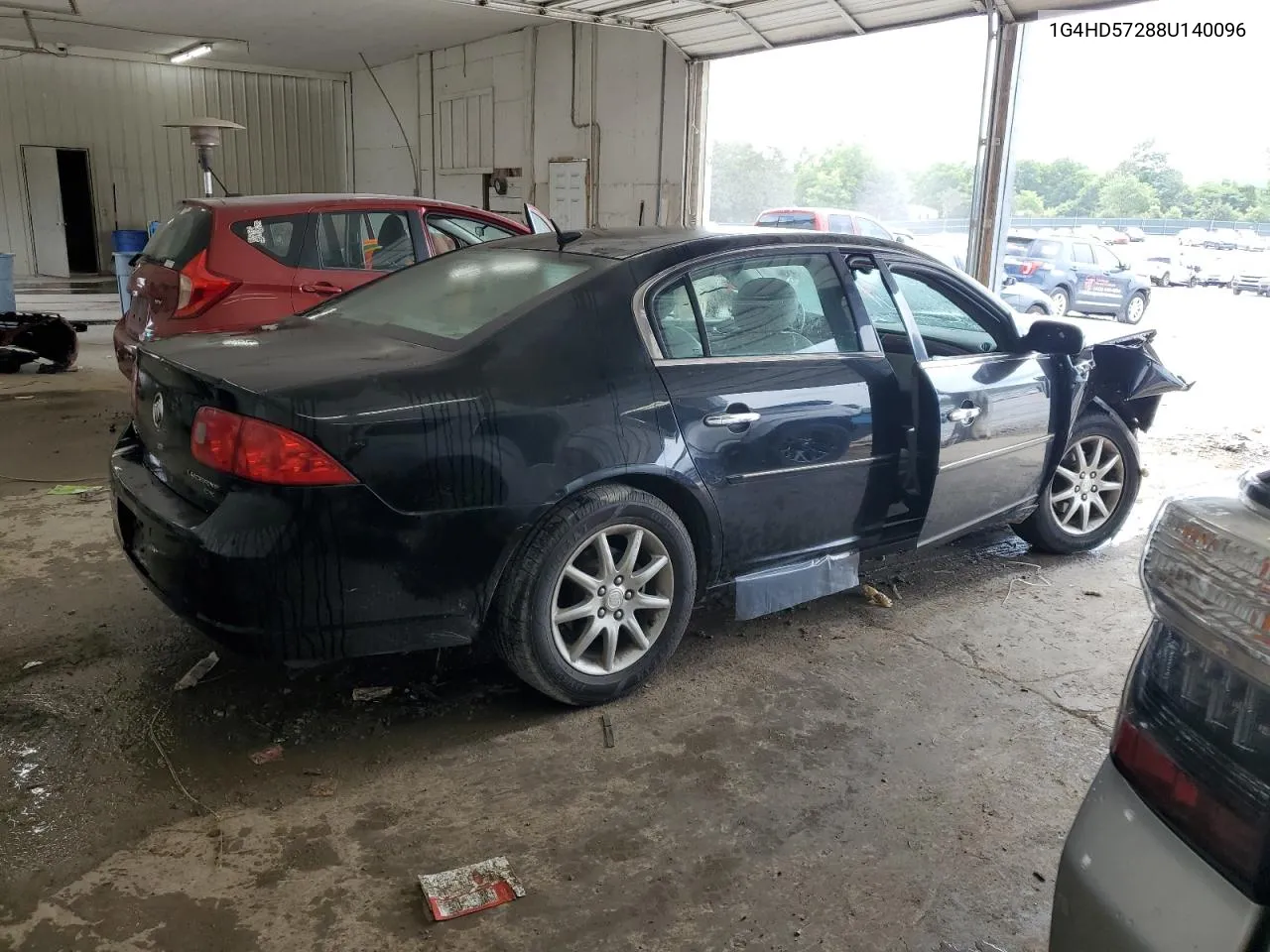 2008 Buick Lucerne Cxl VIN: 1G4HD57288U140096 Lot: 59740114