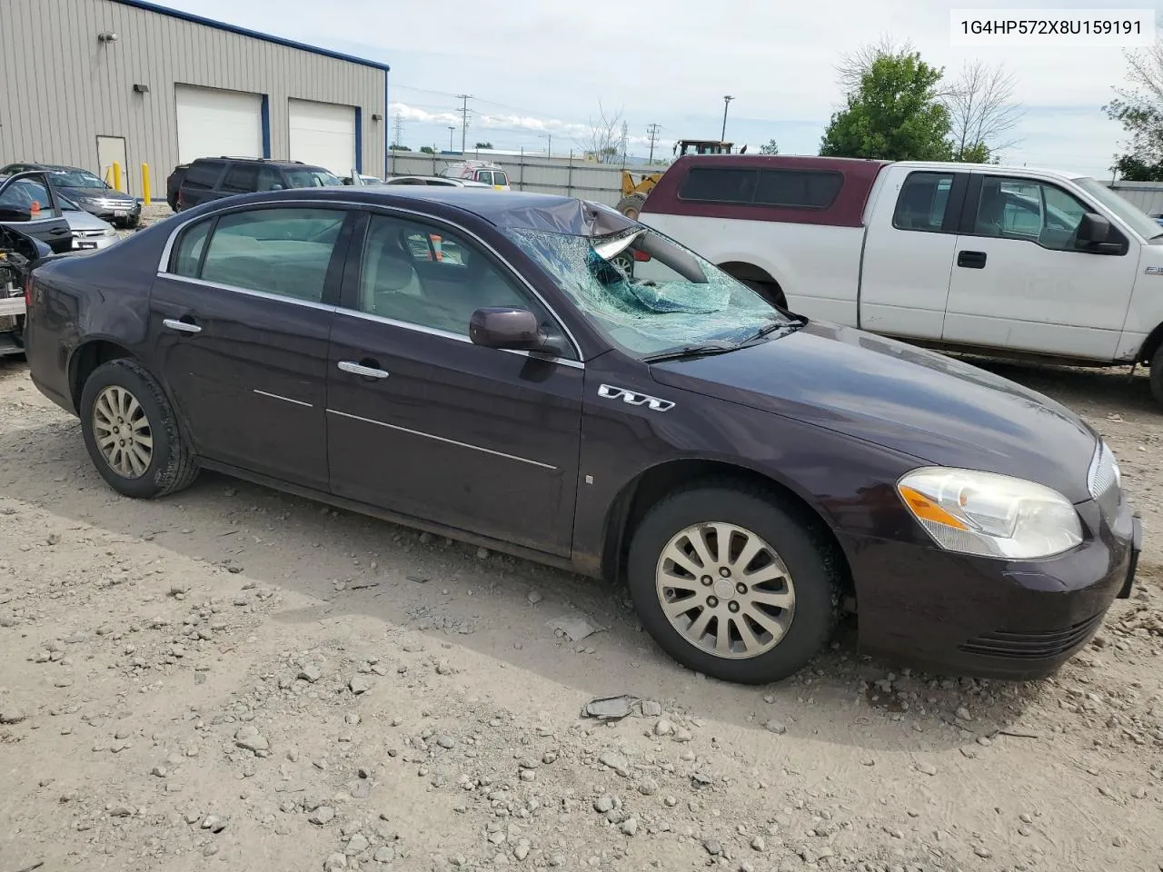 2008 Buick Lucerne Cx VIN: 1G4HP572X8U159191 Lot: 60932864