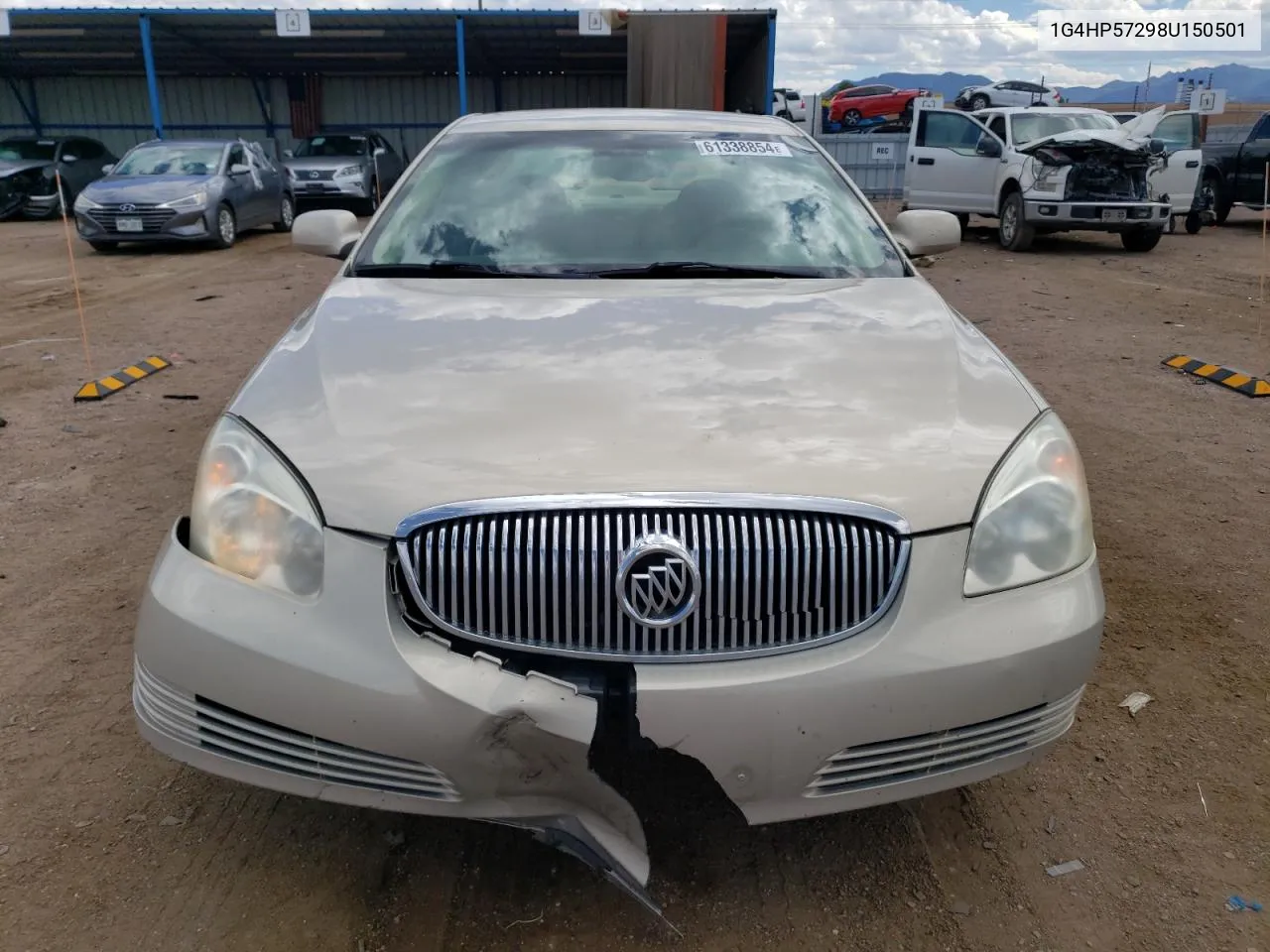 2008 Buick Lucerne Cx VIN: 1G4HP57298U150501 Lot: 61338854