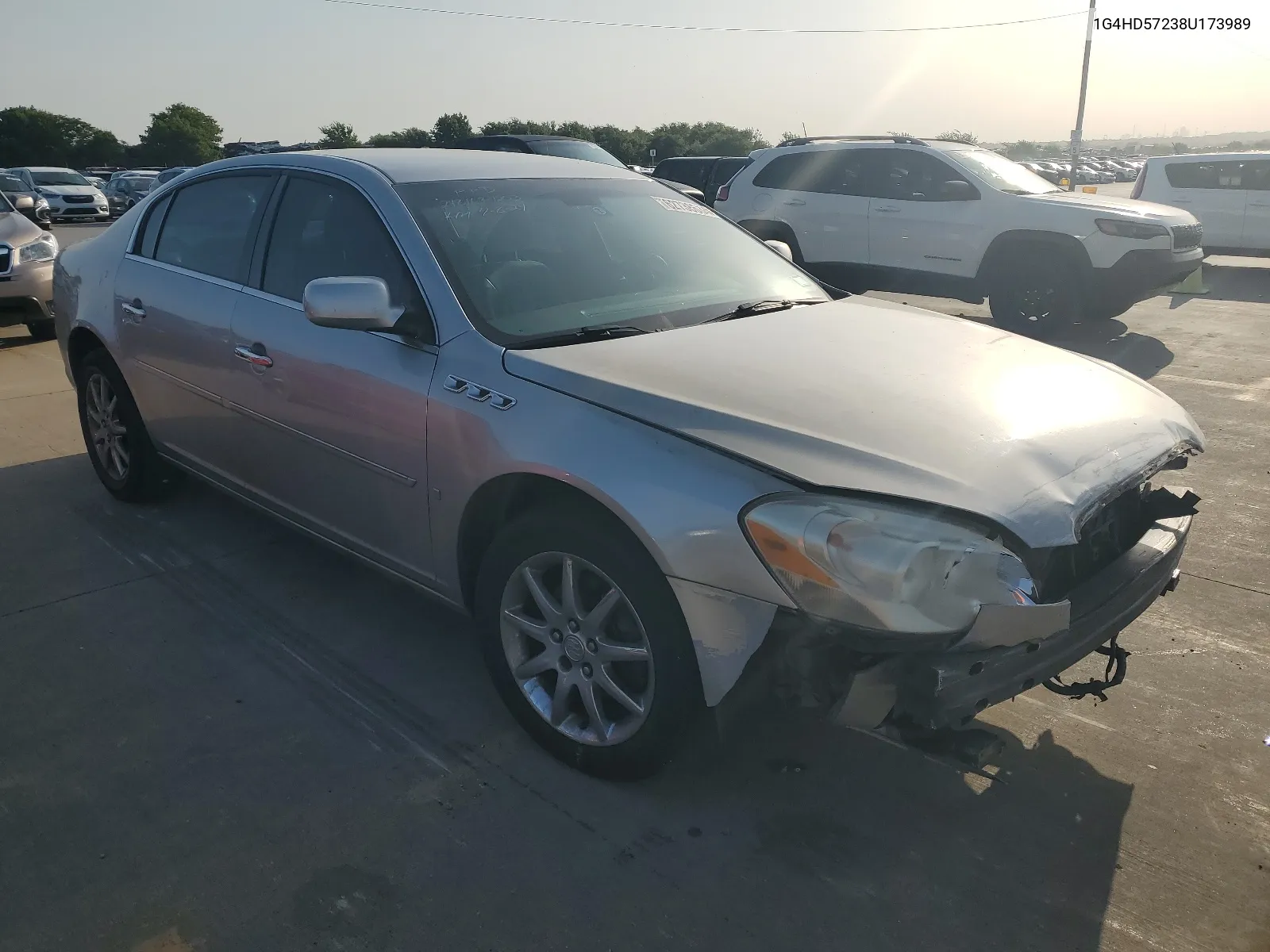 2008 Buick Lucerne Cxl VIN: 1G4HD57238U173989 Lot: 62738634