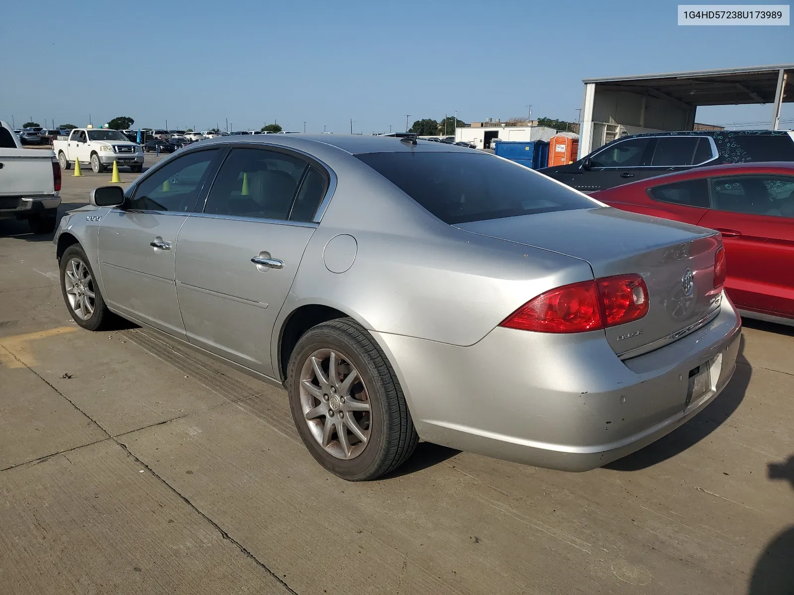 2008 Buick Lucerne Cxl VIN: 1G4HD57238U173989 Lot: 62738634