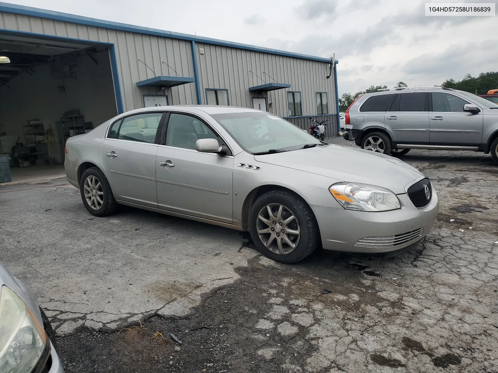 2008 Buick Lucerne Cxl VIN: 1G4HD57258U186839 Lot: 63554974