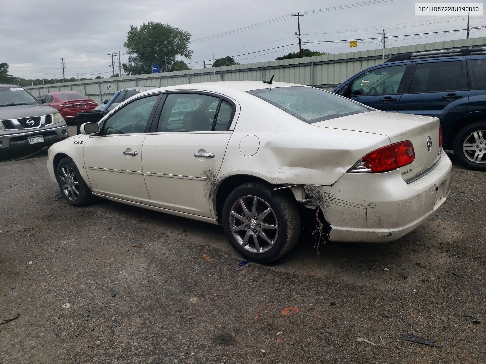 2008 Buick Lucerne Cxl VIN: 1G4HD57228U190850 Lot: 64088114